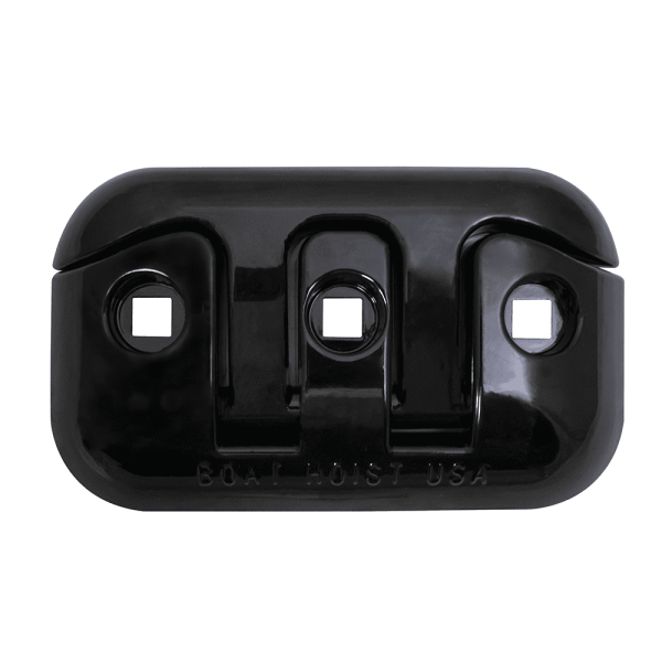 Black Aluminum Flip Up Dock Cleat