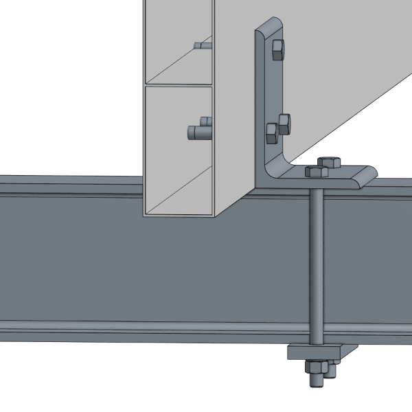 Aluminum Cradle Bunk Angle Bracket