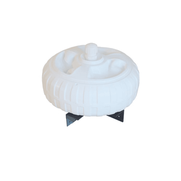 Dock Edge Corner Mount Inflatable Dock Wheels