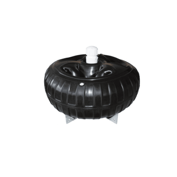 Dock Edge Corner Mount Inflatable Dock Wheels
