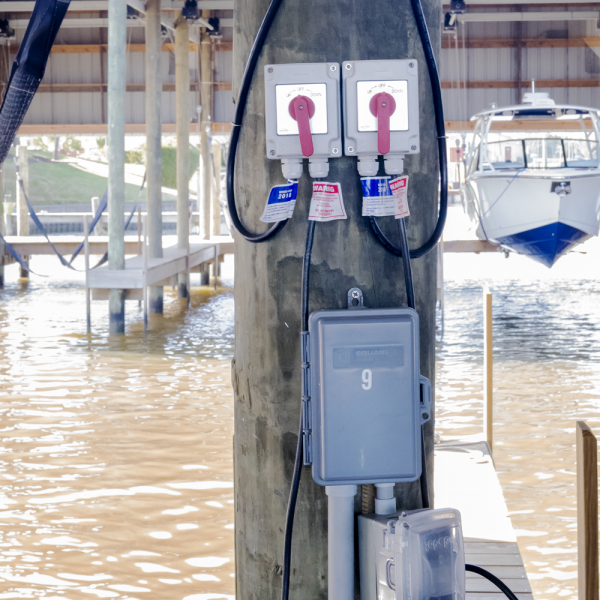 The Max Overhead V-Hull Boat Lift