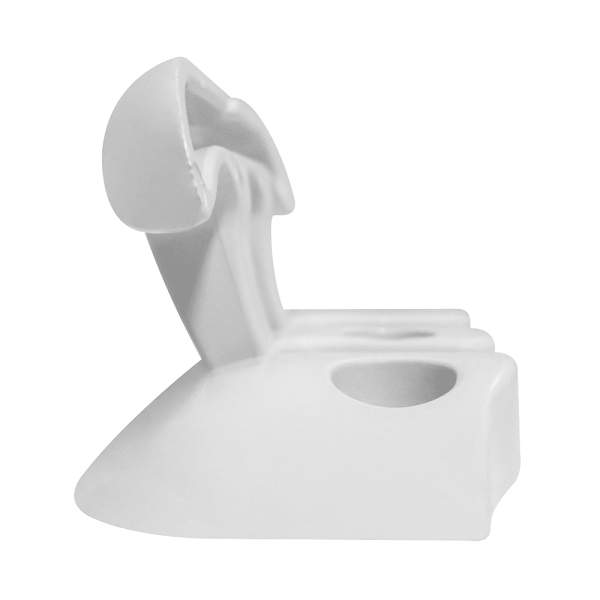 White Aluminum Flip Up Dock Cleat