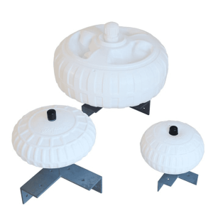 Dock Edge Corner Mount Inflatable Dock Wheels