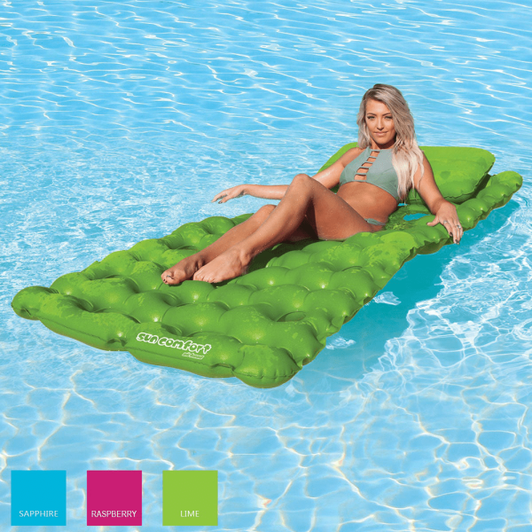 Sun Comfort Cool Suede Pool Mattress