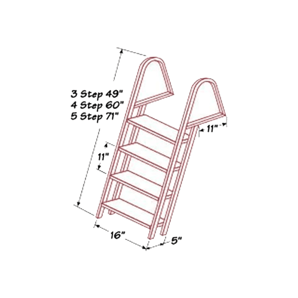 Stationary Dock Ladder